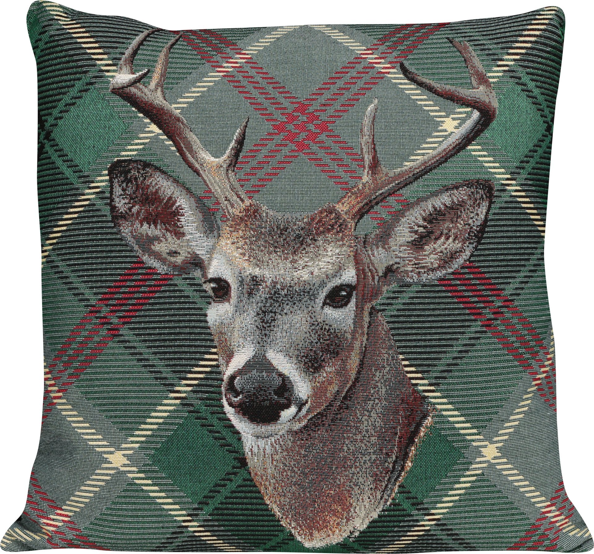 Kissenhülle, Check Deer green