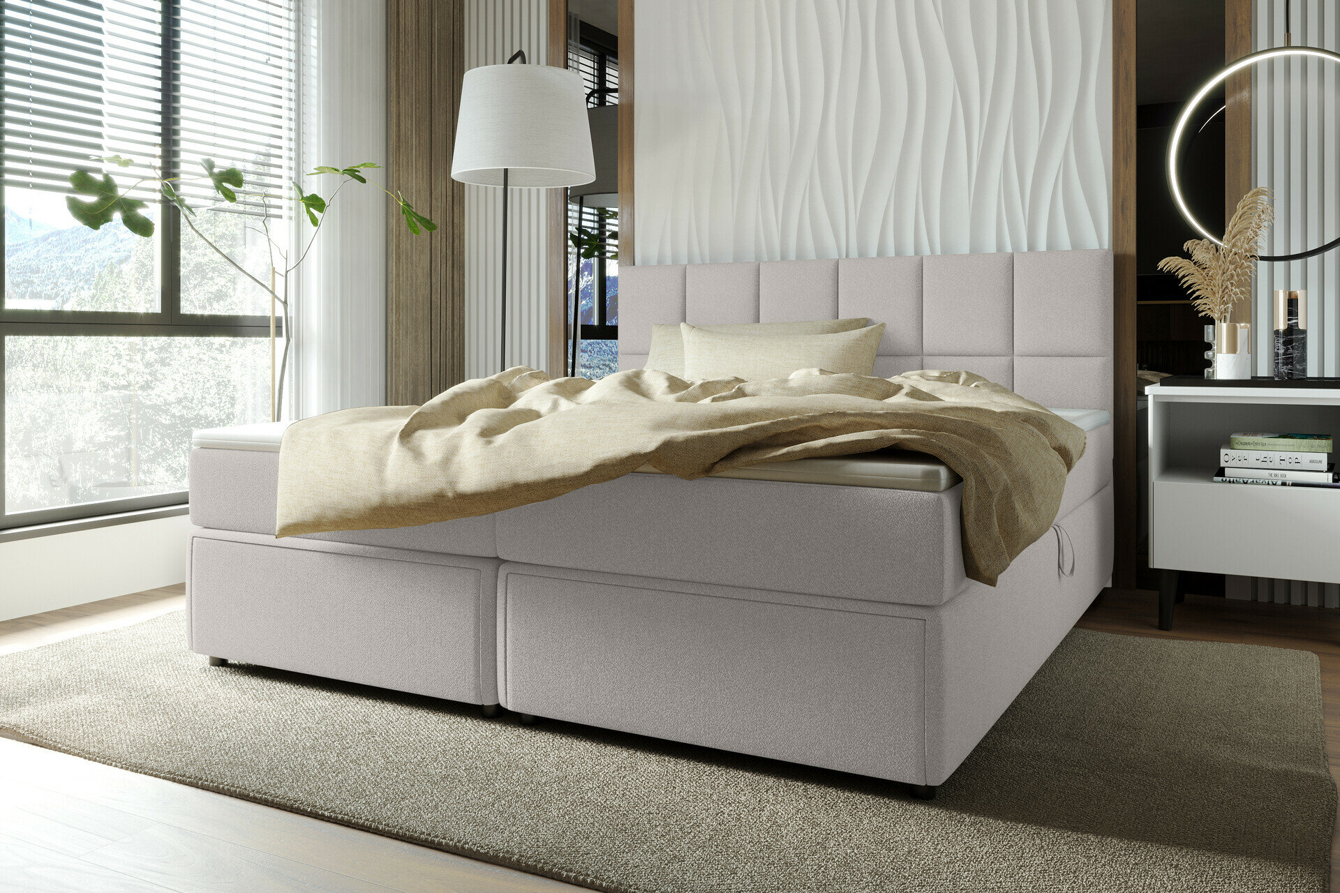 Boxspringbett, Garda