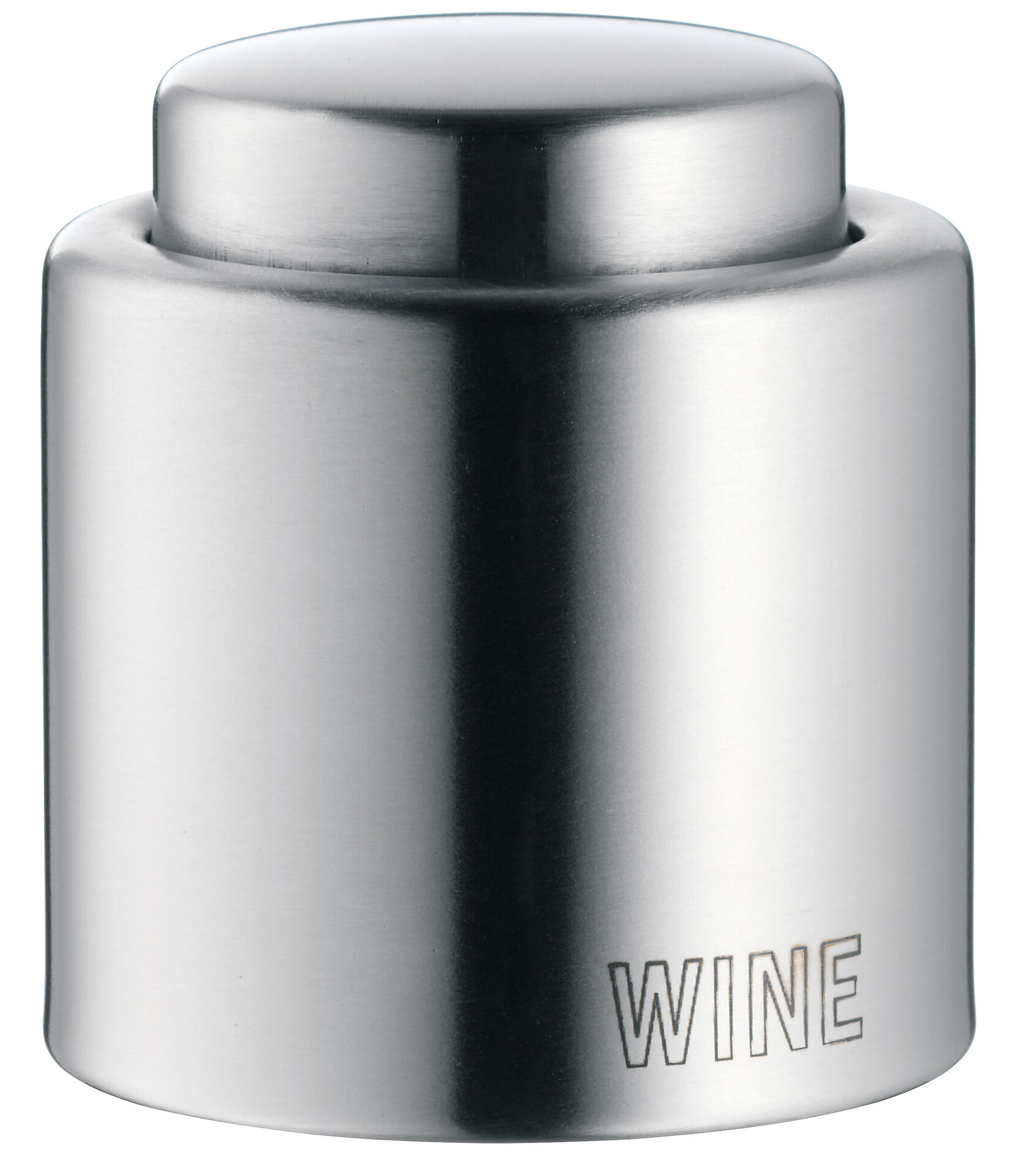 Wmf Group Braun Flaschenverschluss, Clever & More – Edelstahlfarben – Ca. Ø 0,43X4,6X6,5X16,4Cm