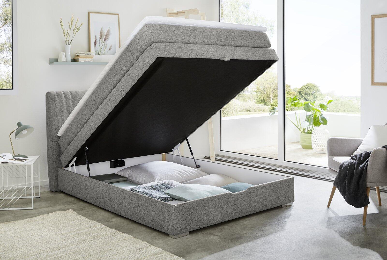 Boxspringbett m bk, Amira