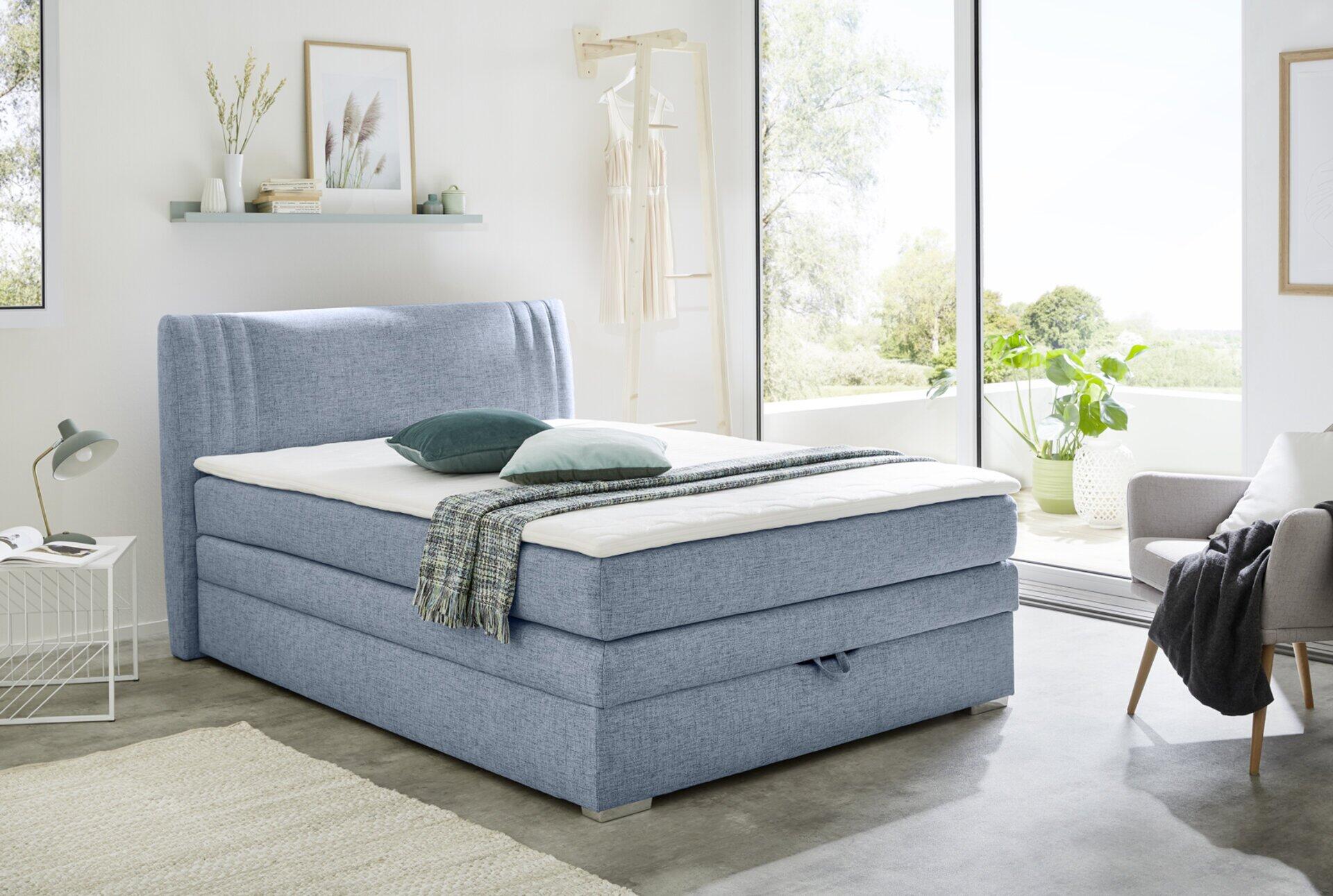 Boxspringbett m bk, Amira