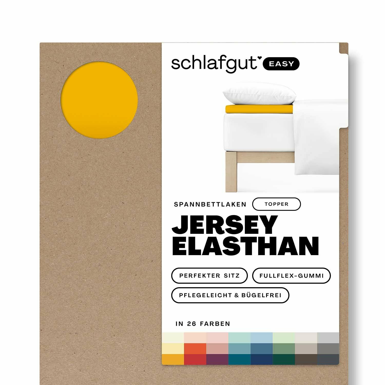 Spannbettlaken, EASY Jersey