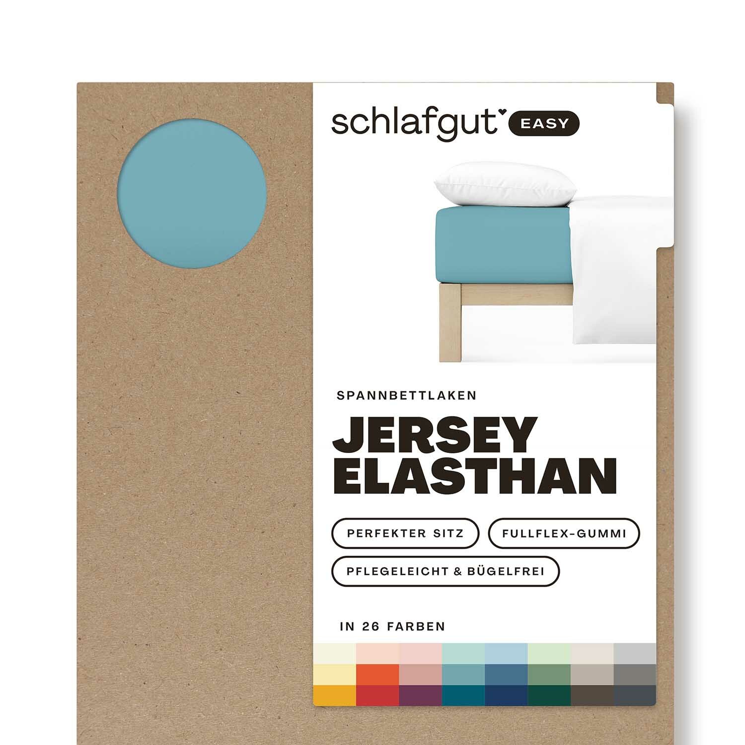 EASY Jersey Elasthan Spannbettlaken