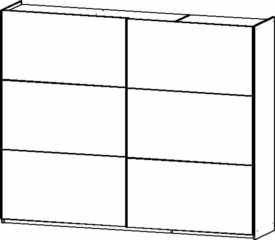 Schwebetürenschrank, Kronach