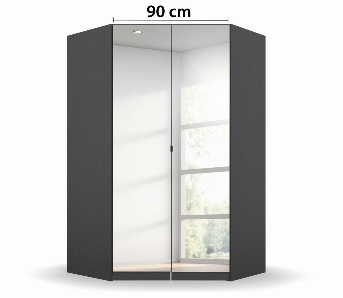 Drehtüren-Eckschrank, Celle