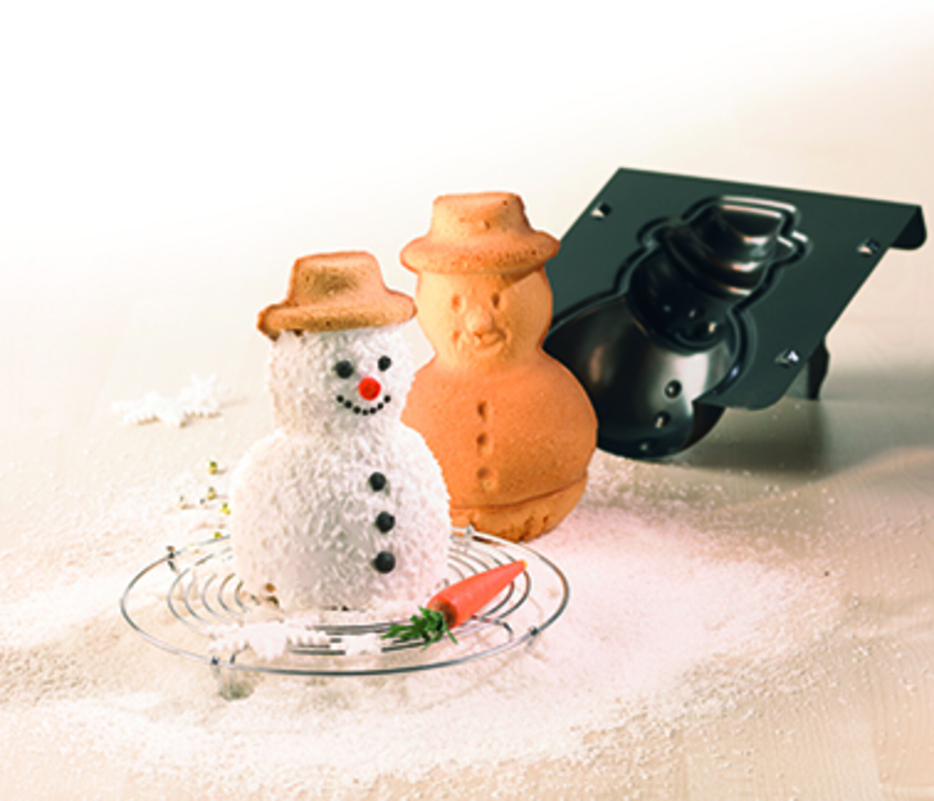 3D Backform Schneemann