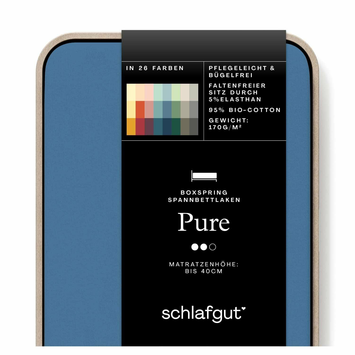 Pure Boxspring Spannbettlaken