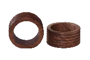 Serviettenringe Set, Wood
