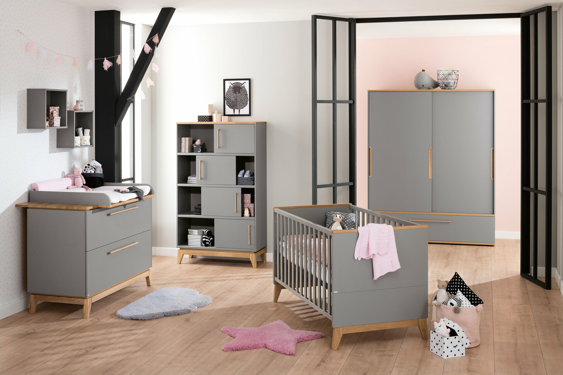 Babybett, Sten