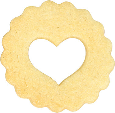 Ausstechform Linzer Herz