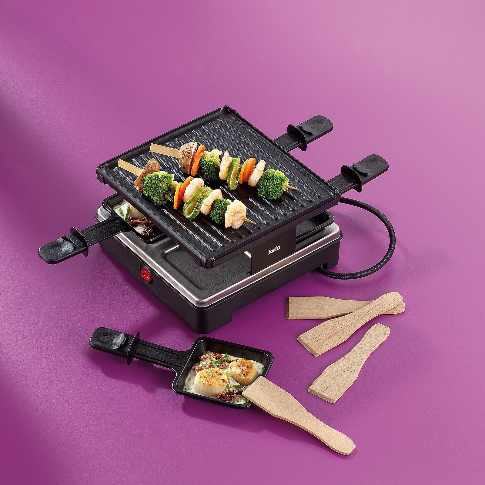 Raclette/Grillplatte, Geneva | 21,50x12x21,50cm | 241010048000 Raclette/Grillplatte, Geneva | 21,50x12x21,50cm | 241010048000