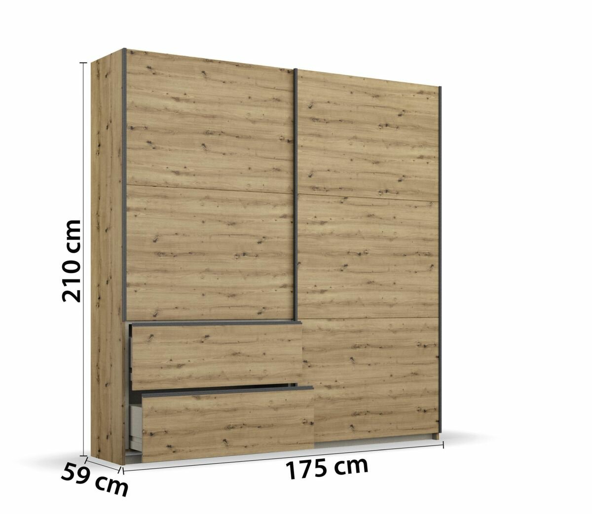 Schwebetürenschrank, Sevilla