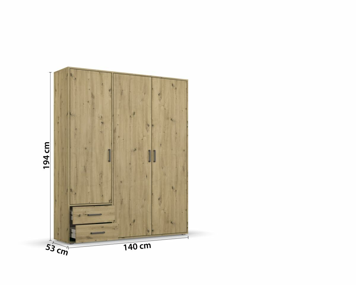 Drehtürenschrank, Voyager