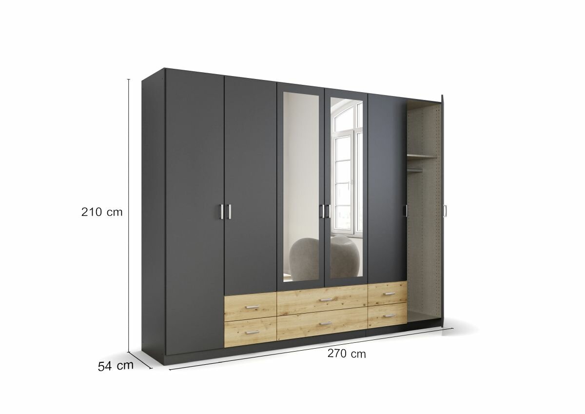Drehtürenschrank, Gamma