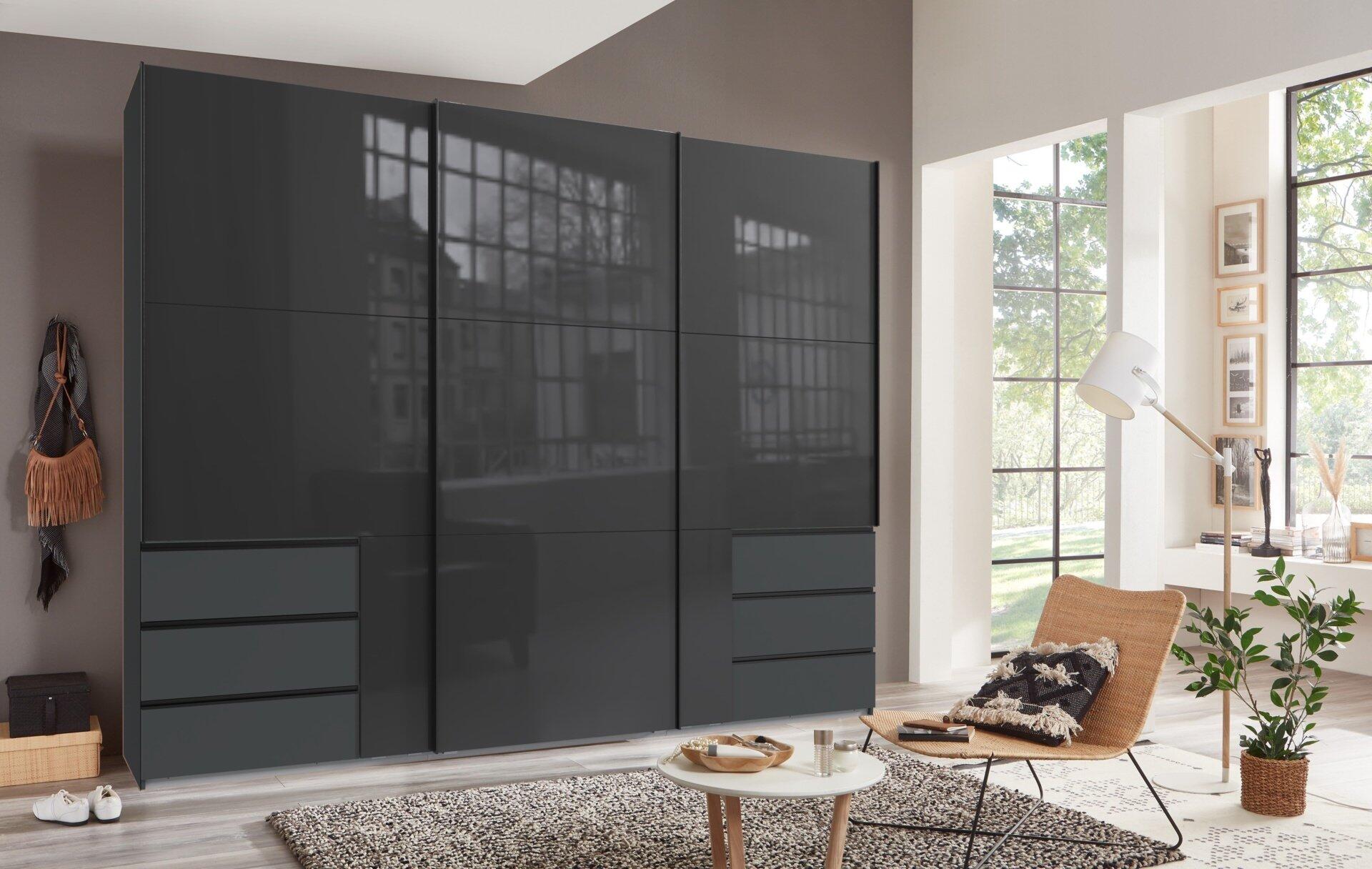 Schwebetürenschrank, Level36BlackC