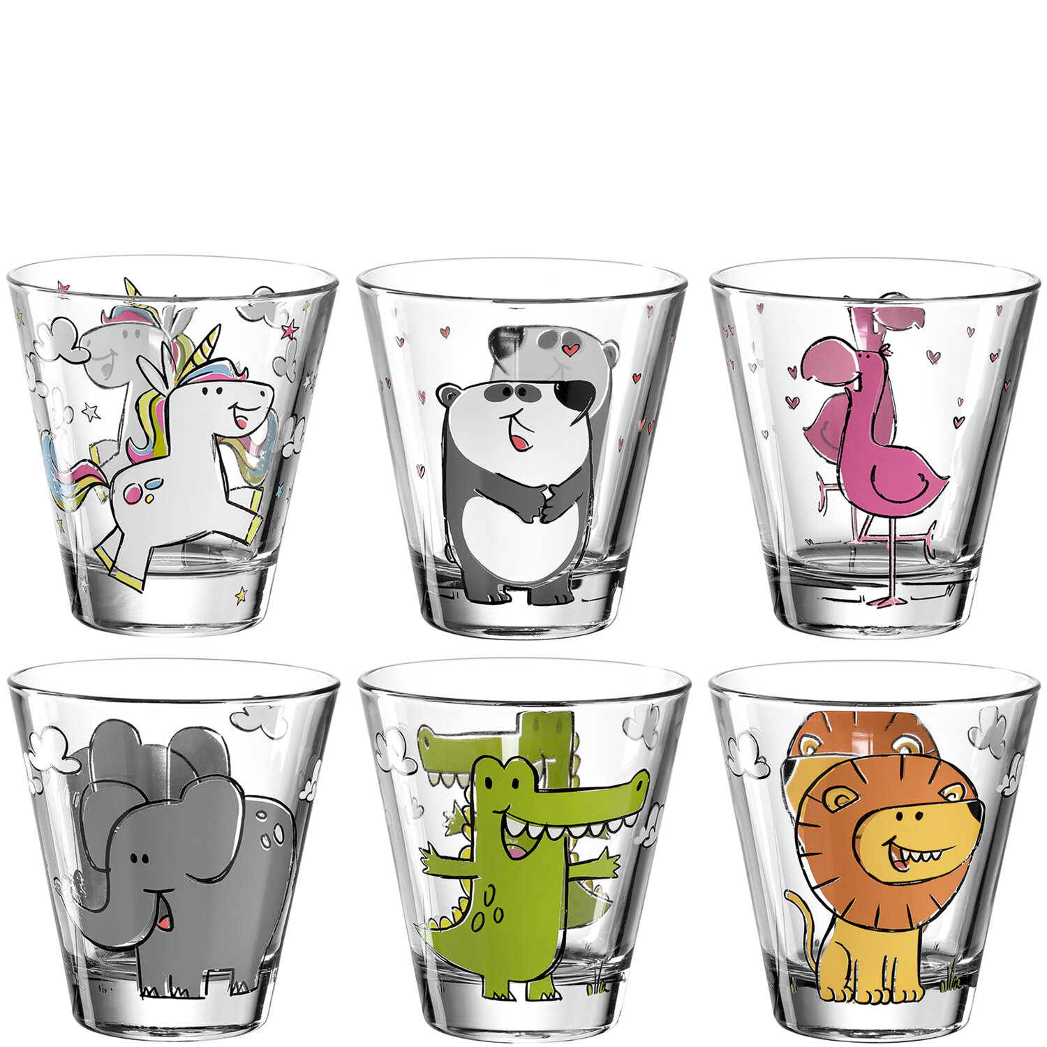 Kinderglas, Bambini