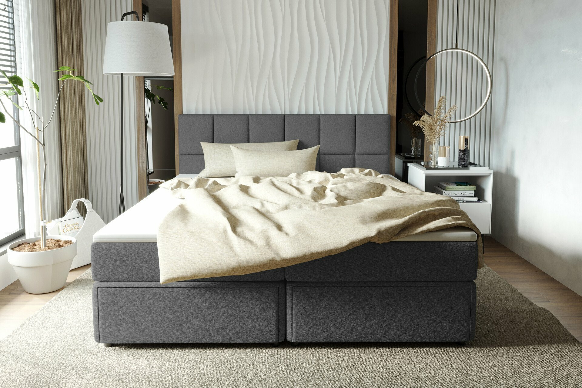 Boxspringbett, Garda