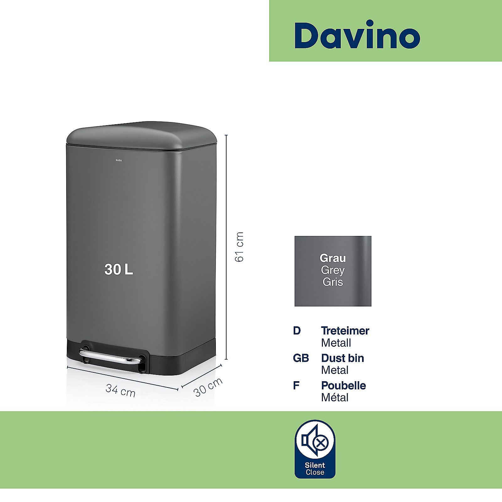 Treteimer, Davino