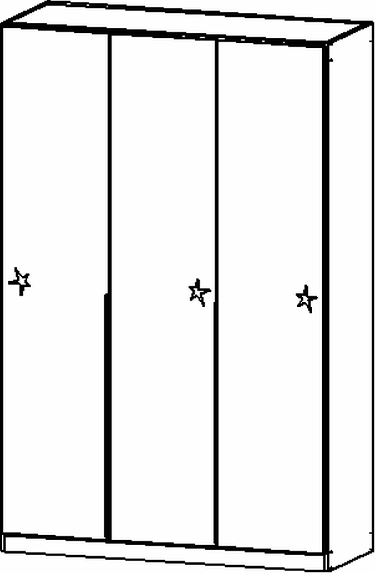 Drehtürenschrank, Alabama