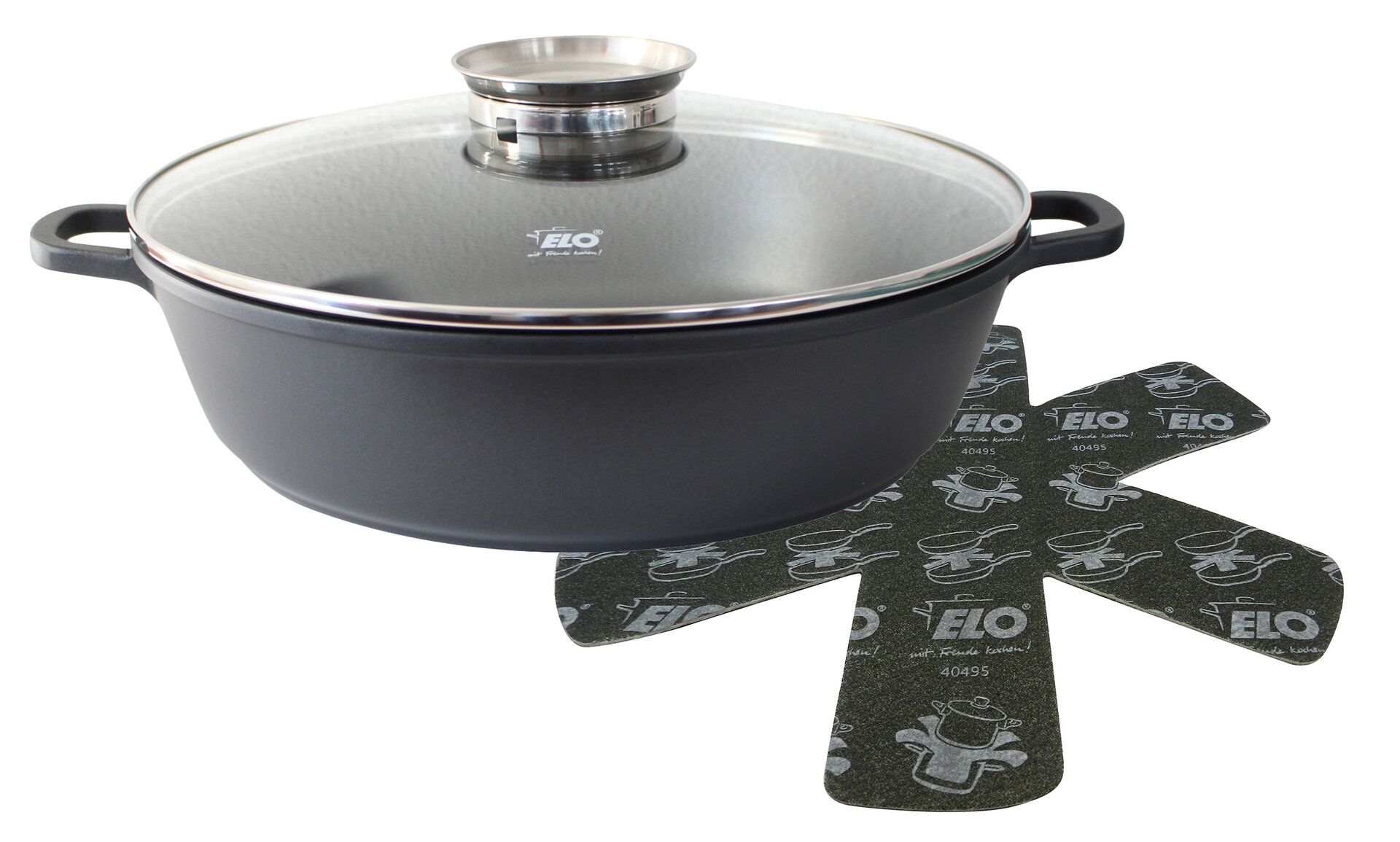 Servierpfanne, Alucast