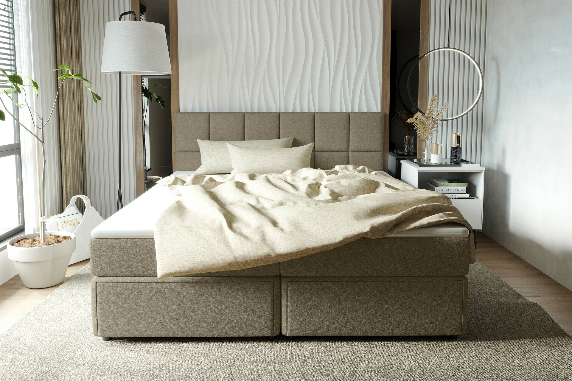 Boxspringbett, Garda