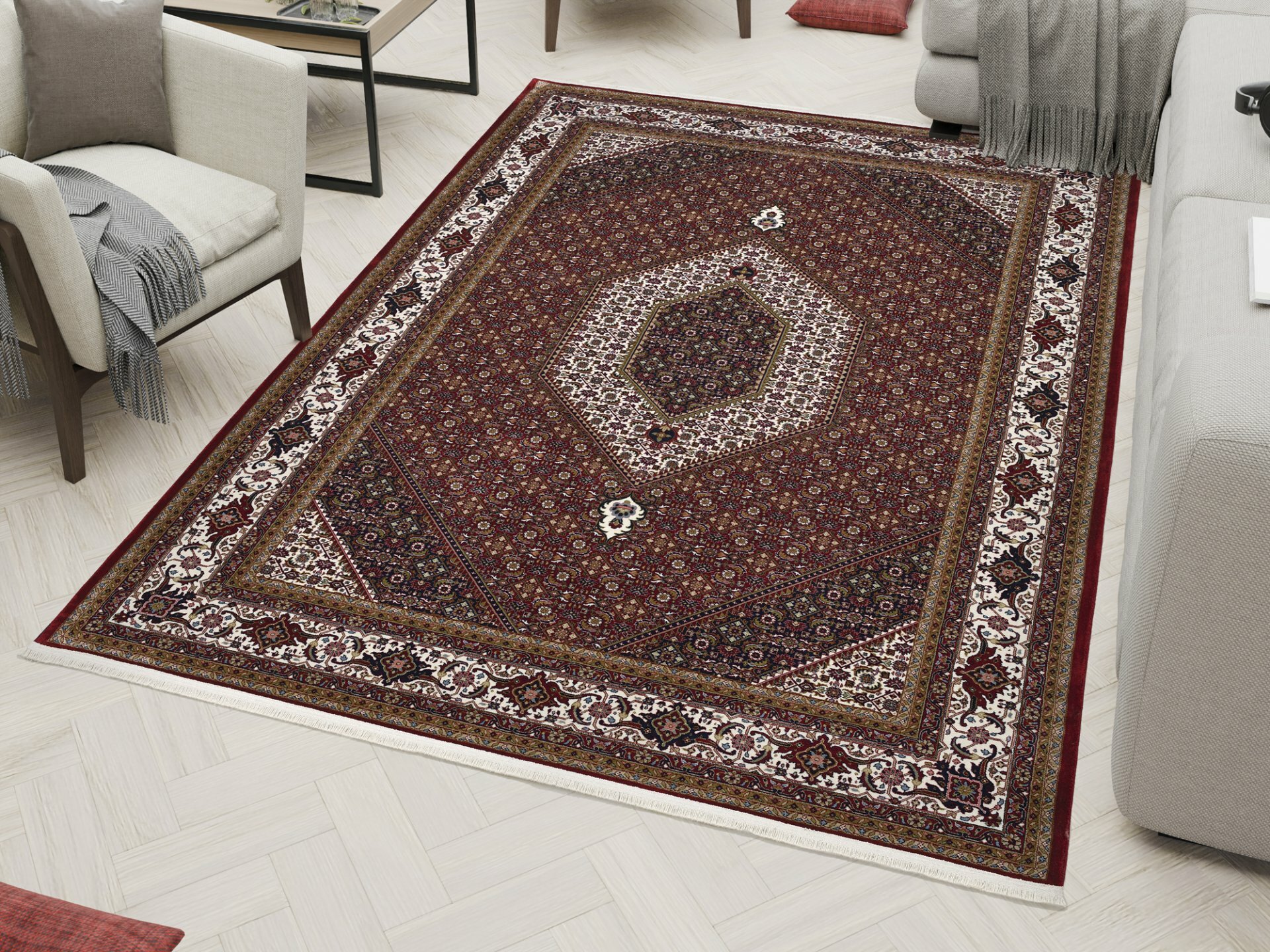 Maschinenwebteppich, Seyda