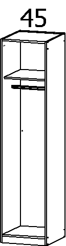 Drehtürenschrank, Celle
