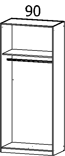 Drehtürenschrank, Reflect
