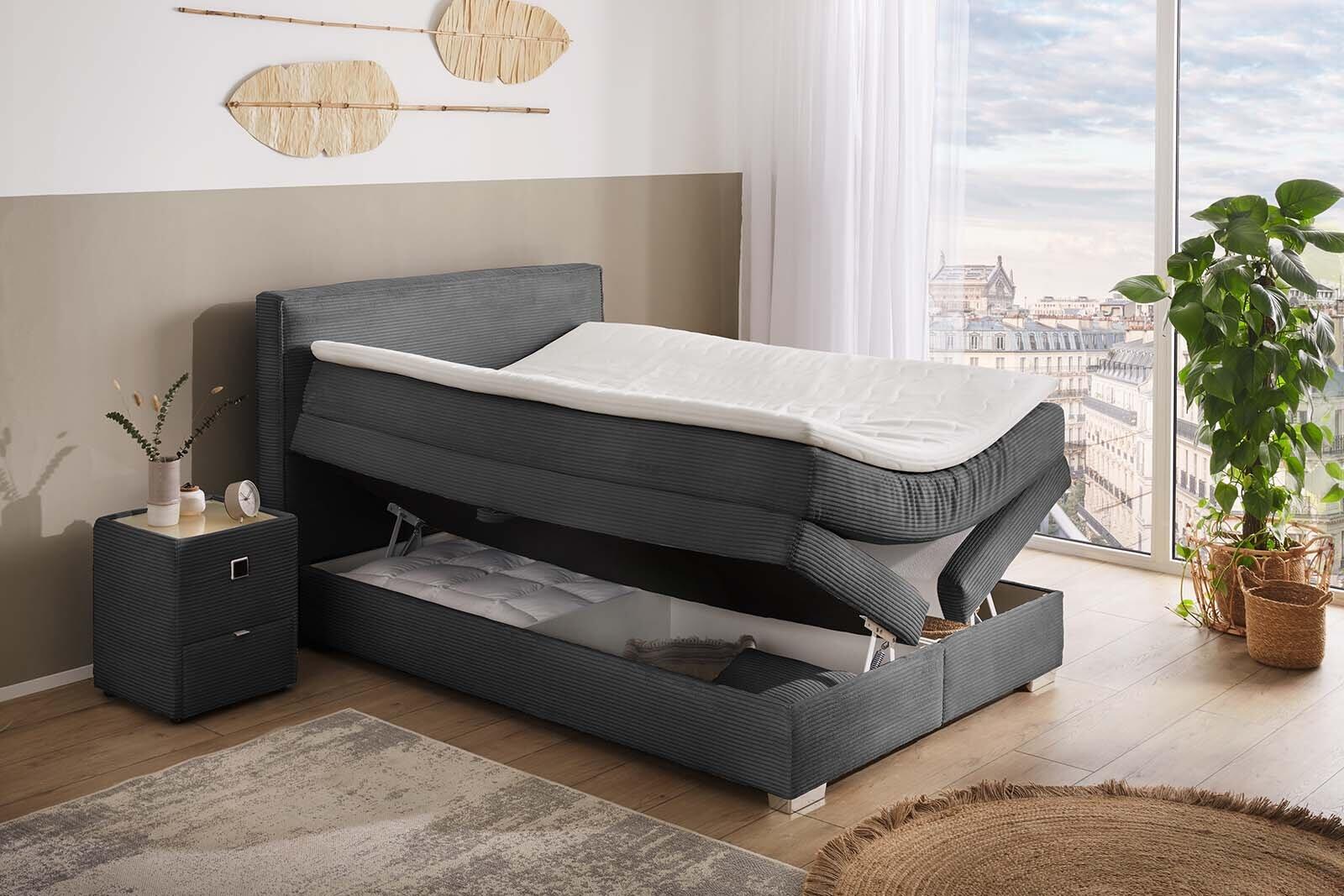 Boxspringbett m bk, Arabella