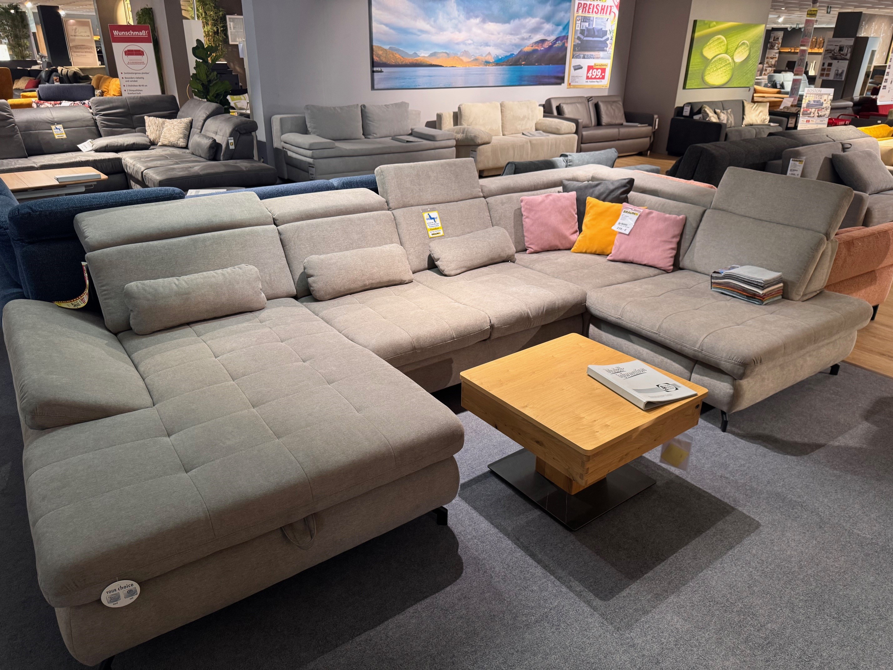 Polstergruppe granit