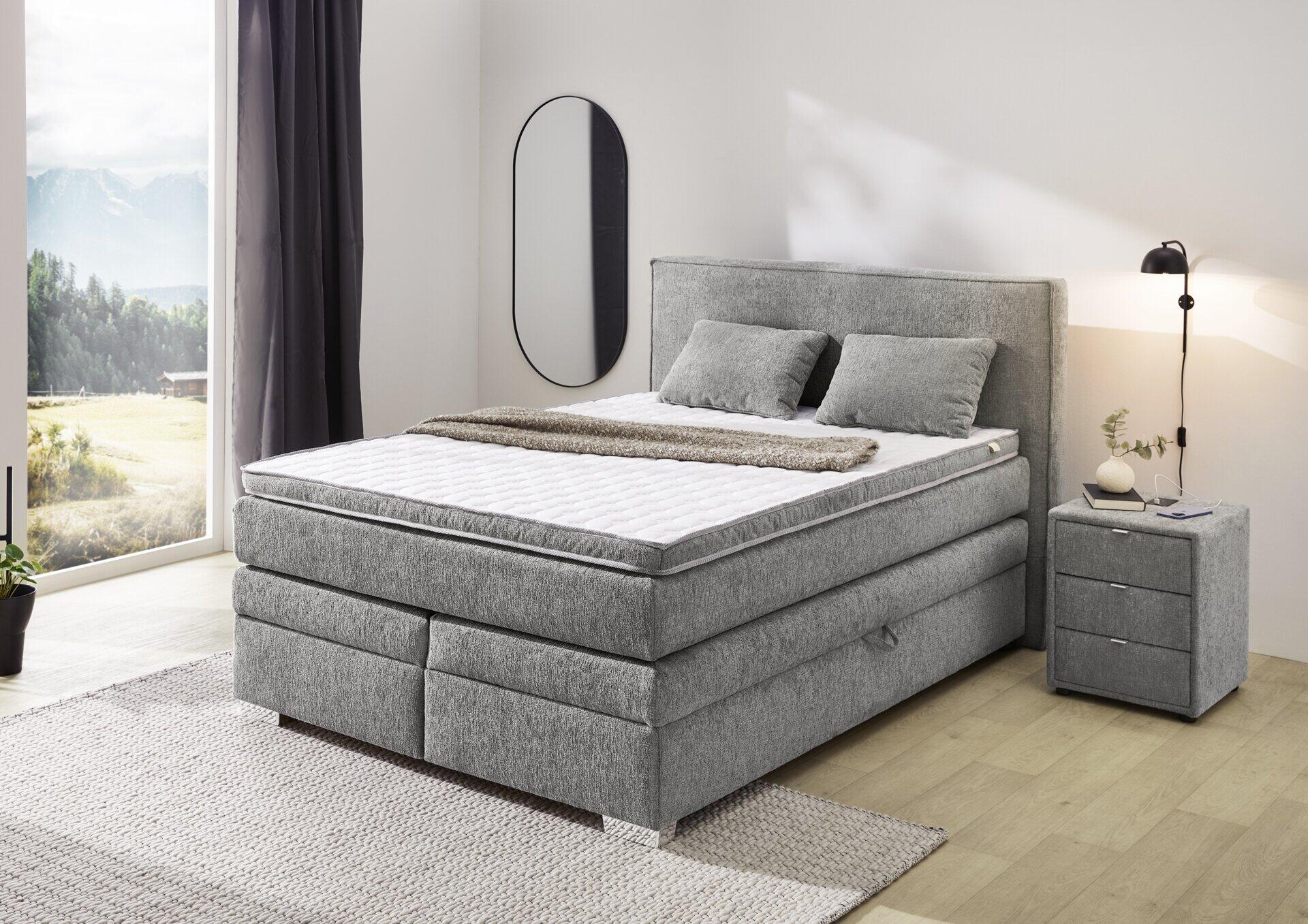Boxspringbett m bk, Theresa