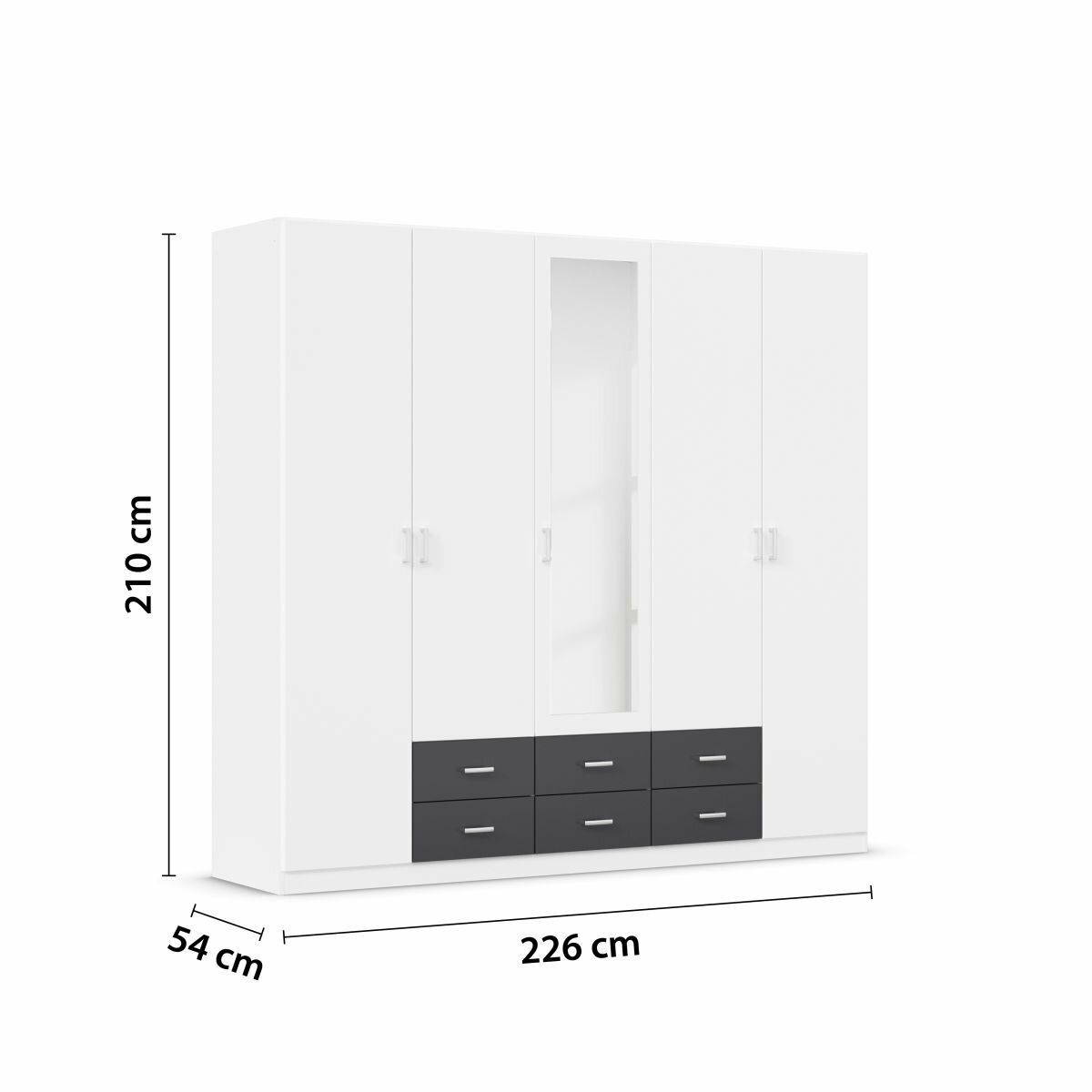 Drehtürenschrank, Gamma
