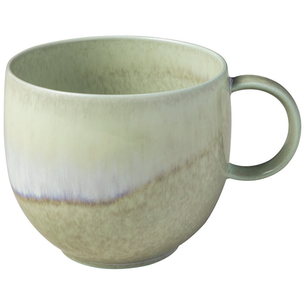 Becher mit Henkel, Perlemor Alga