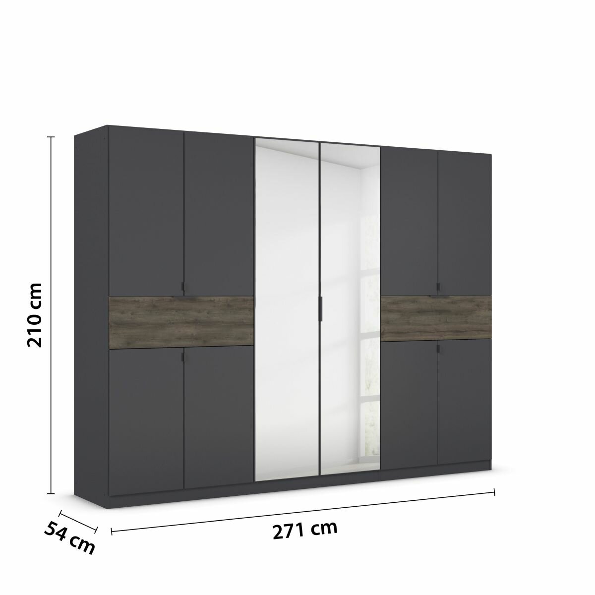 Drehtürenschrank, Ticao