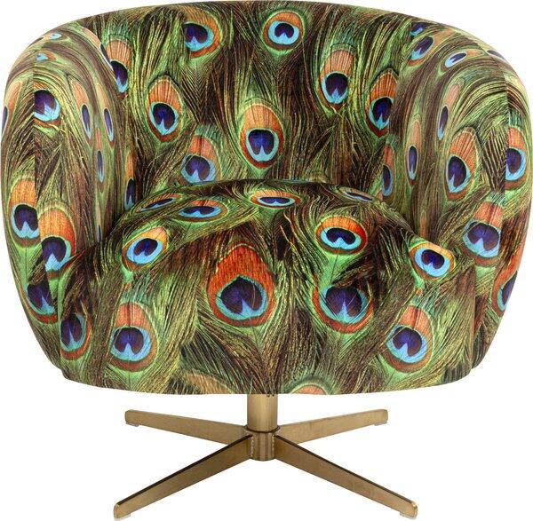 Drehsessel, Peony Peacock