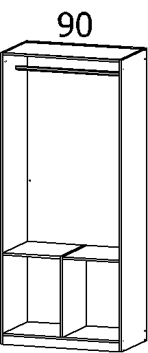 Drehtürenschrank, Celle