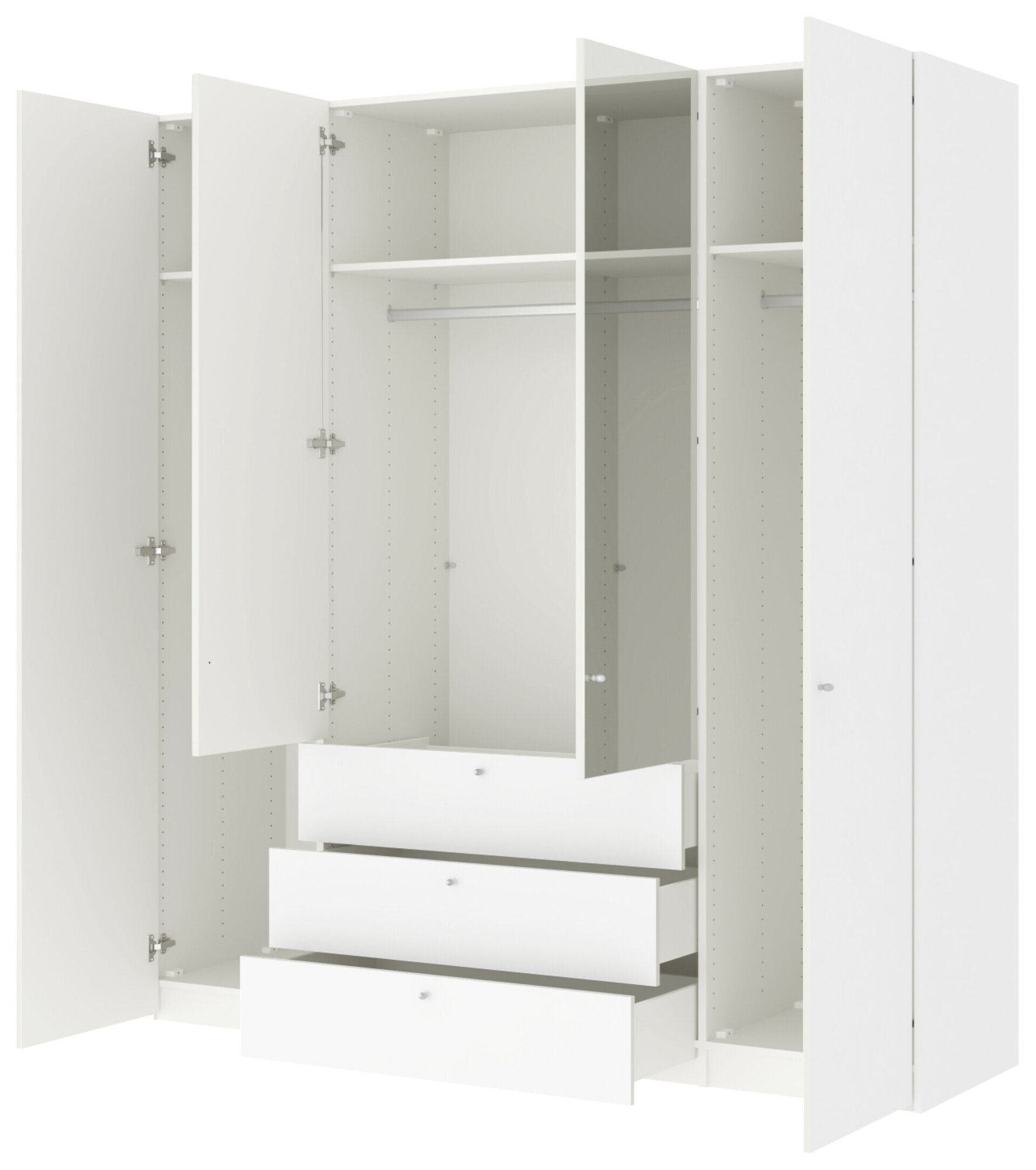 Drehtürenschrank, Longline