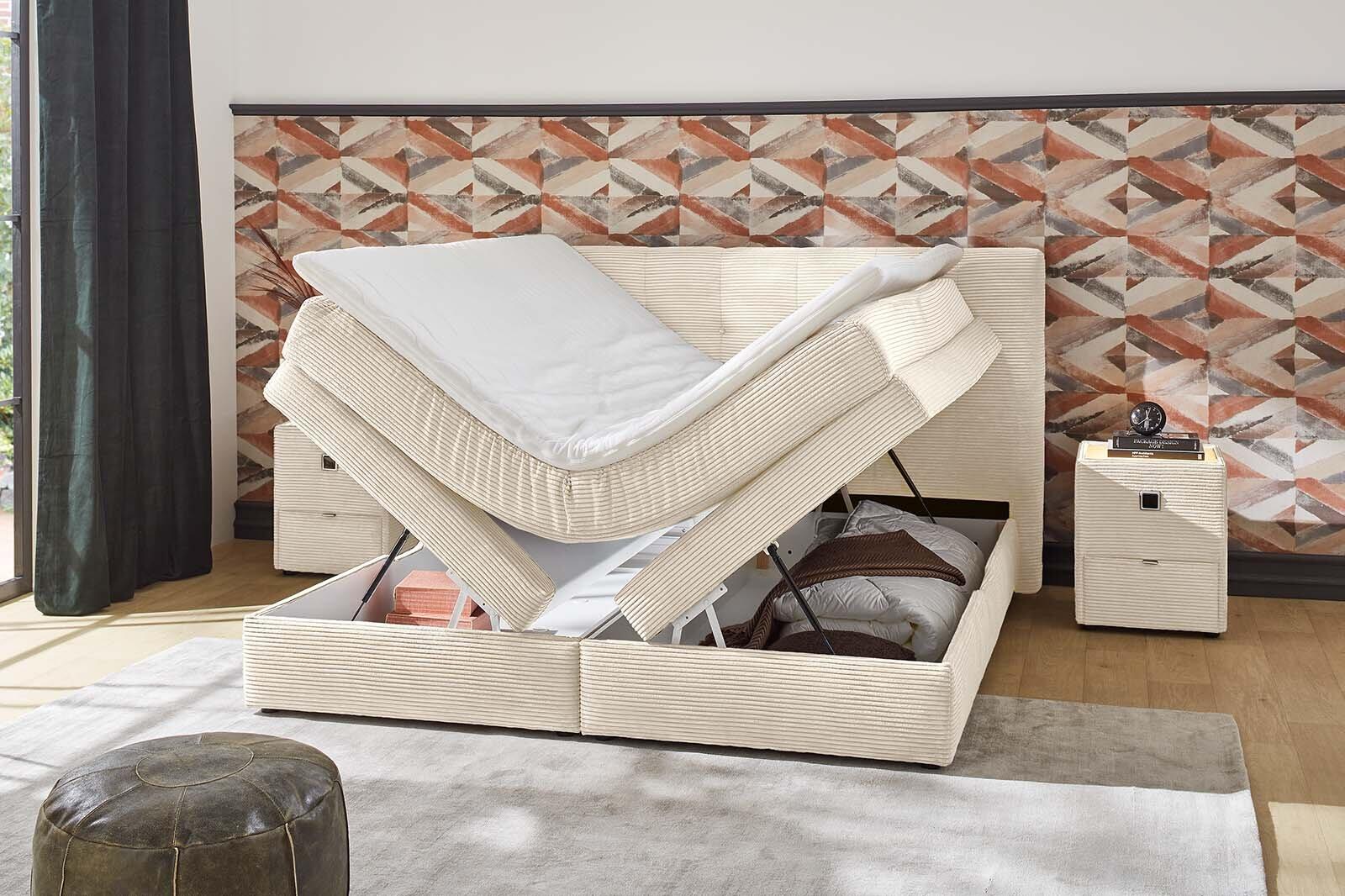 Boxspringbett m bk, Amy