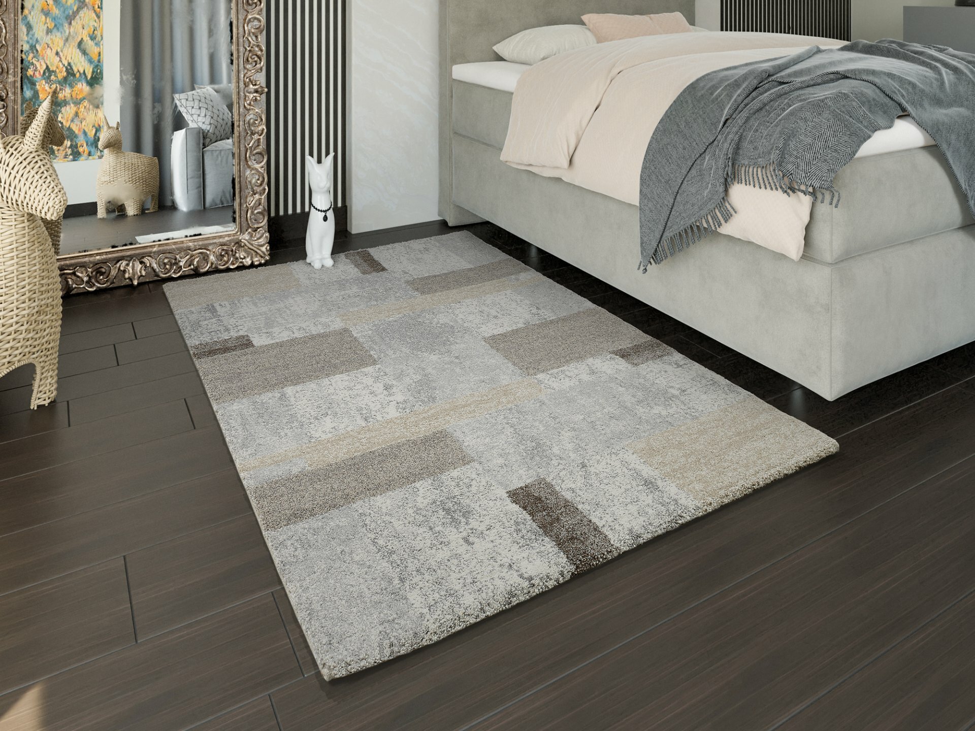 Maschinenwebteppich, Meadow