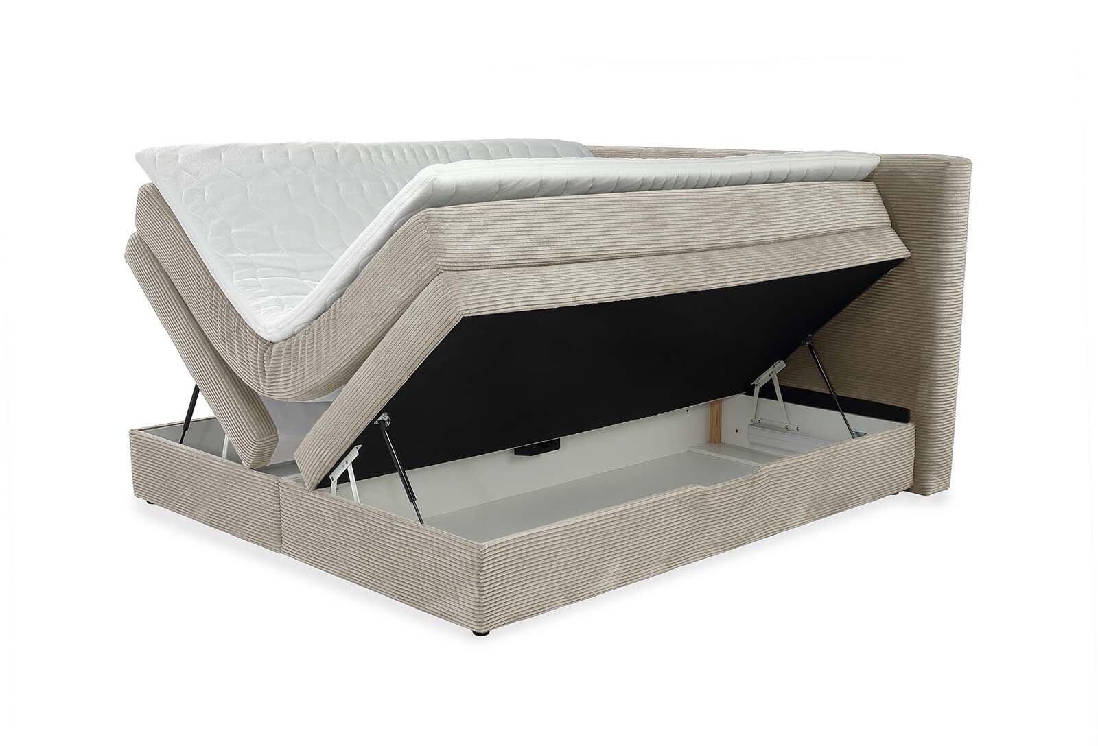 Boxspringbett m bk, Amy