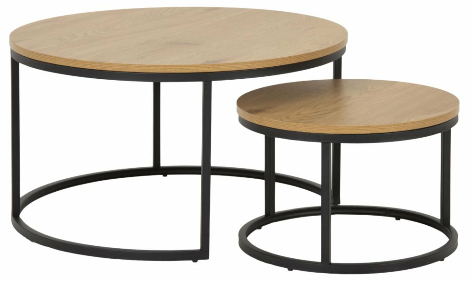 Couchtischsatz, Spiro rund