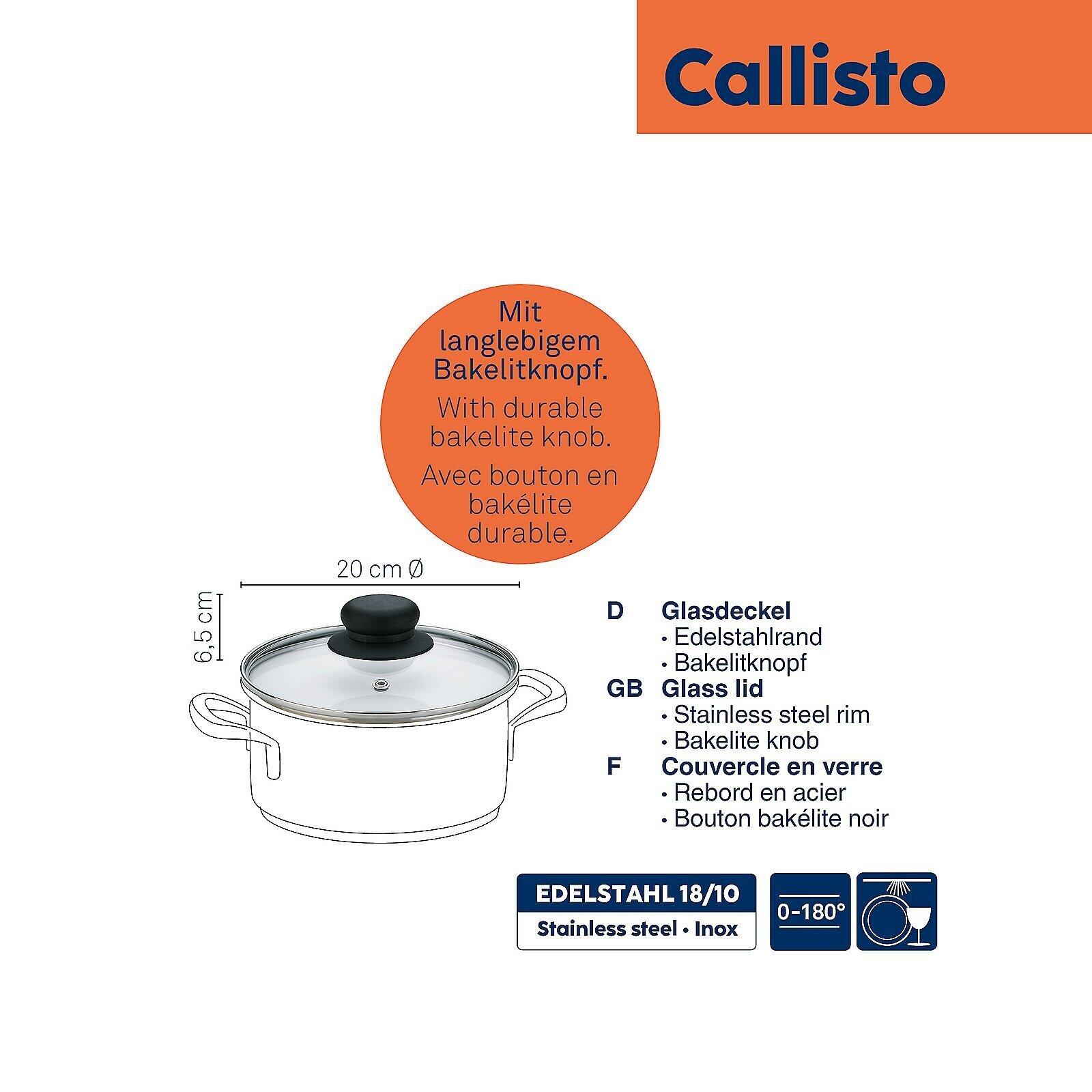 Glasdeckel, Callisto