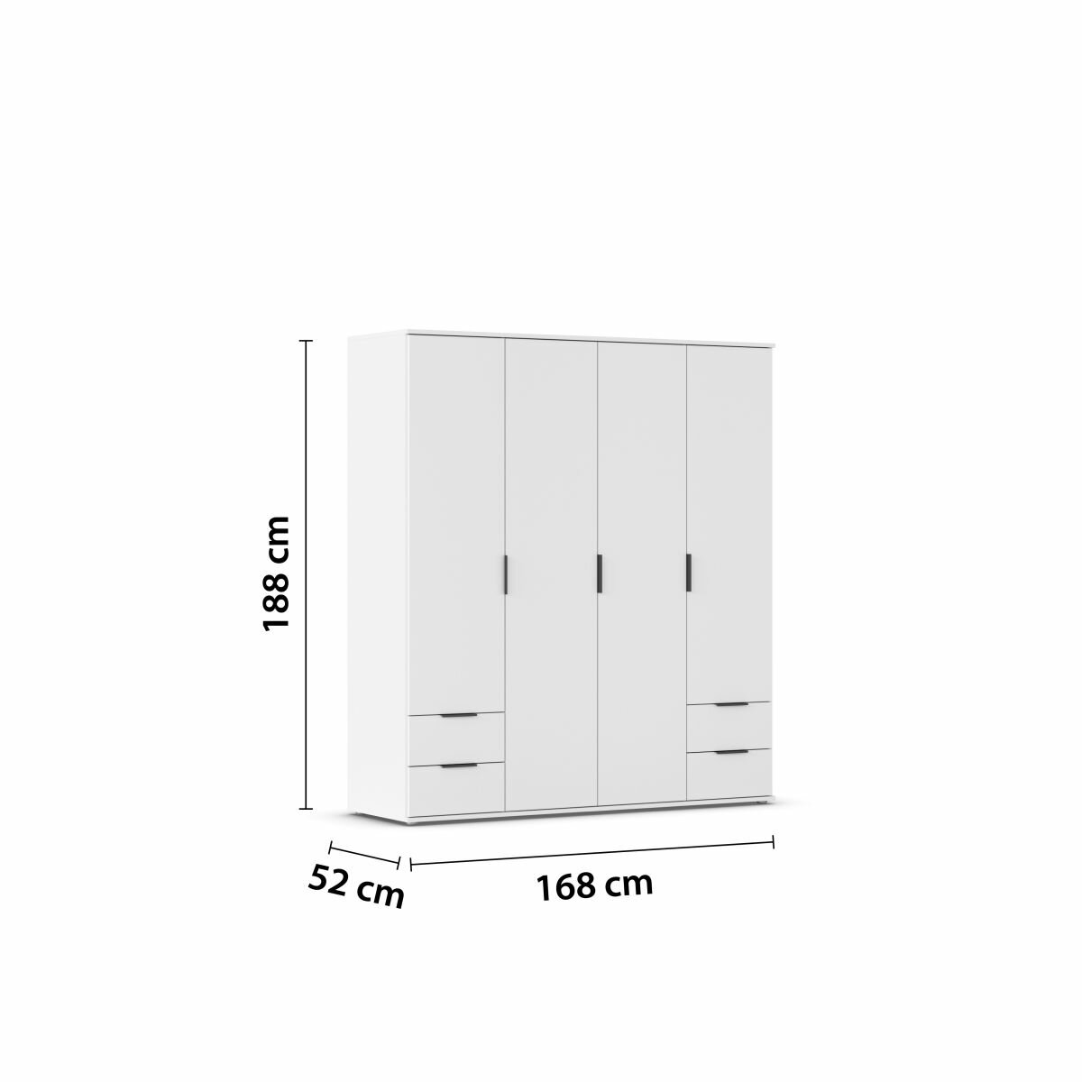 Drehtürenschrank, Twin