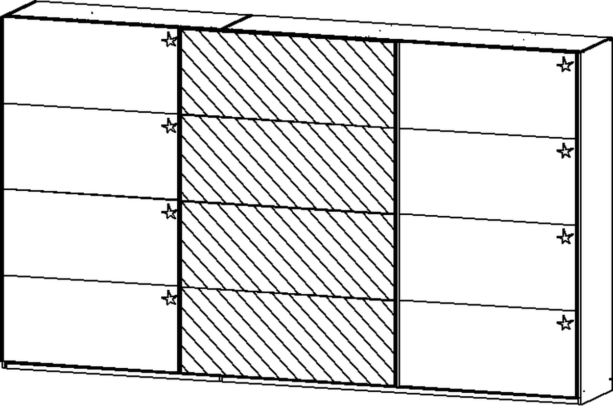 Schwebetürenschrank, Kulmbach