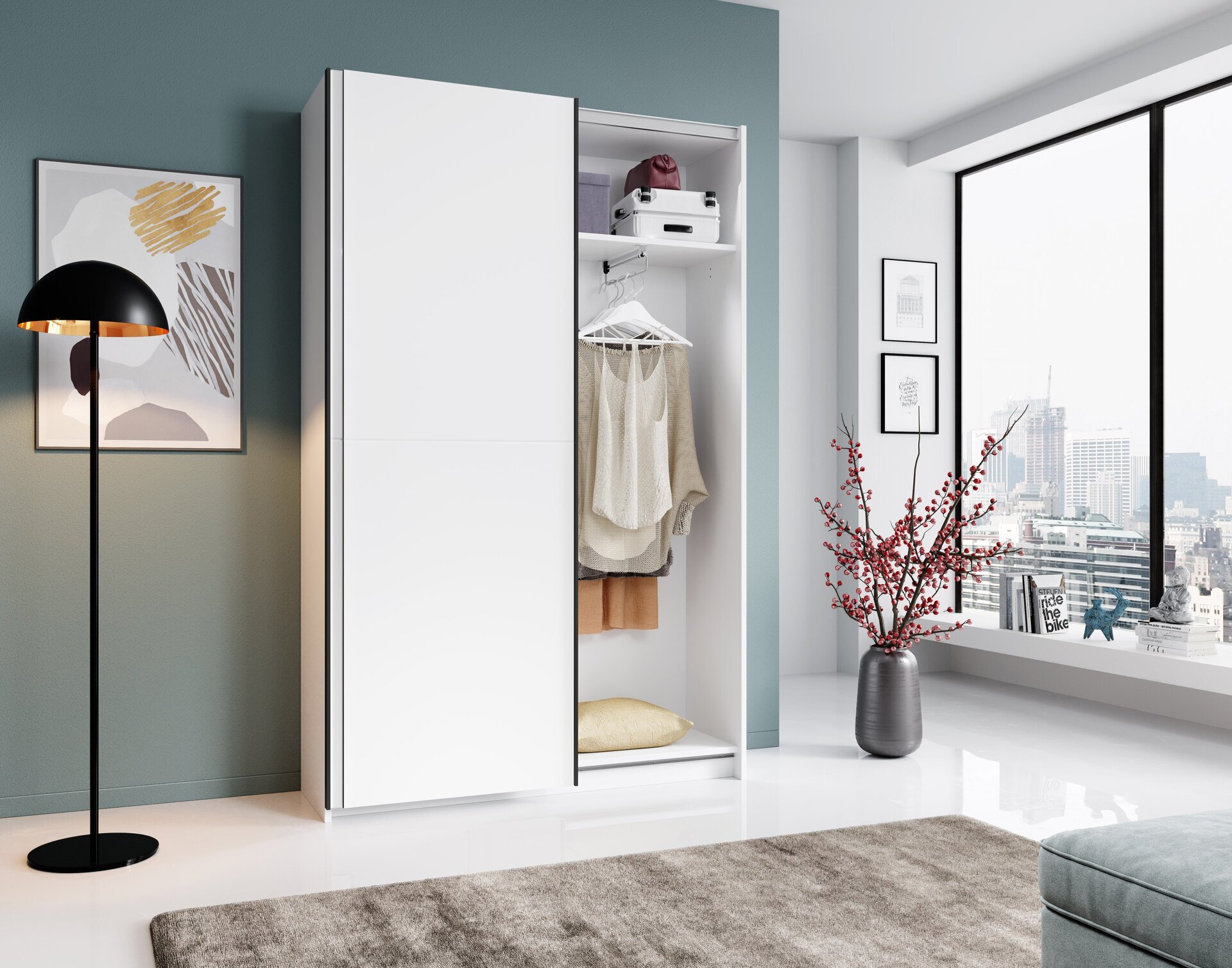 Schwebetürenschrank, Fast