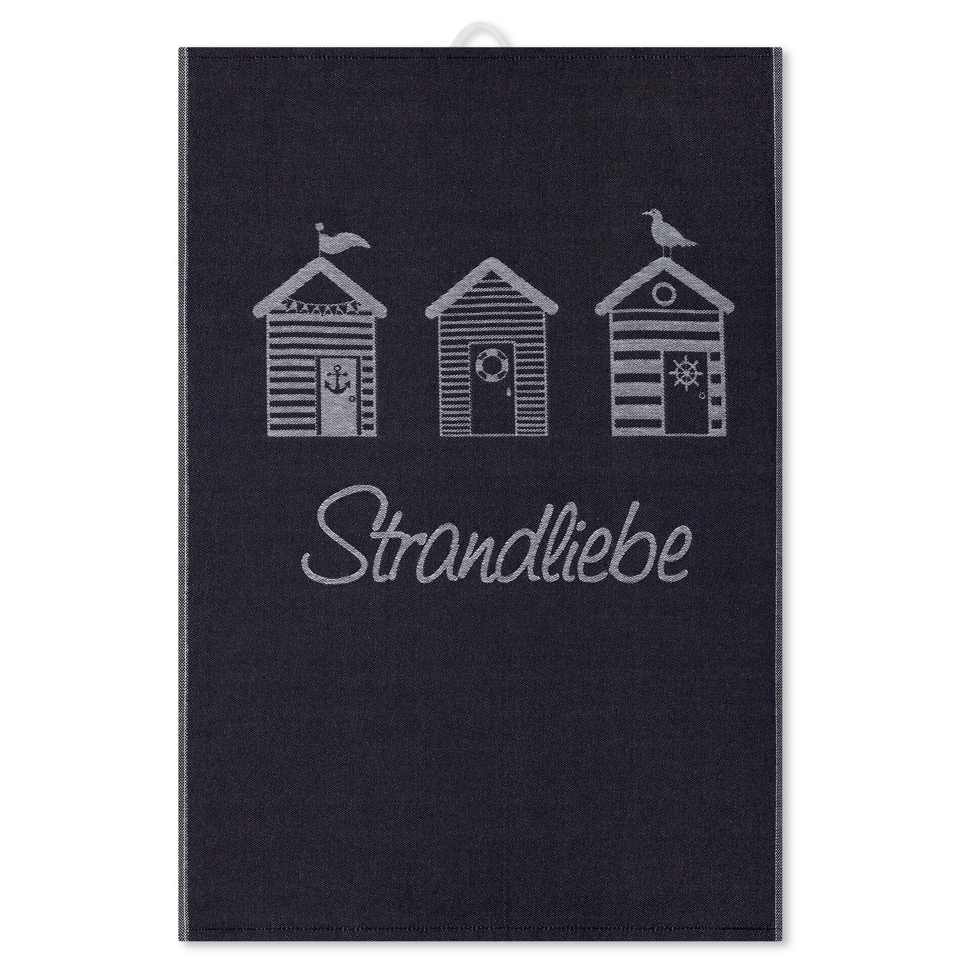 Geschirrtuch, Maritim Strandliebe