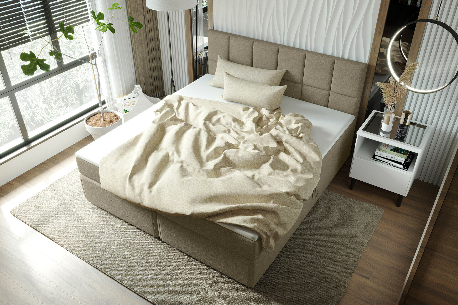 Boxspringbett, Garda