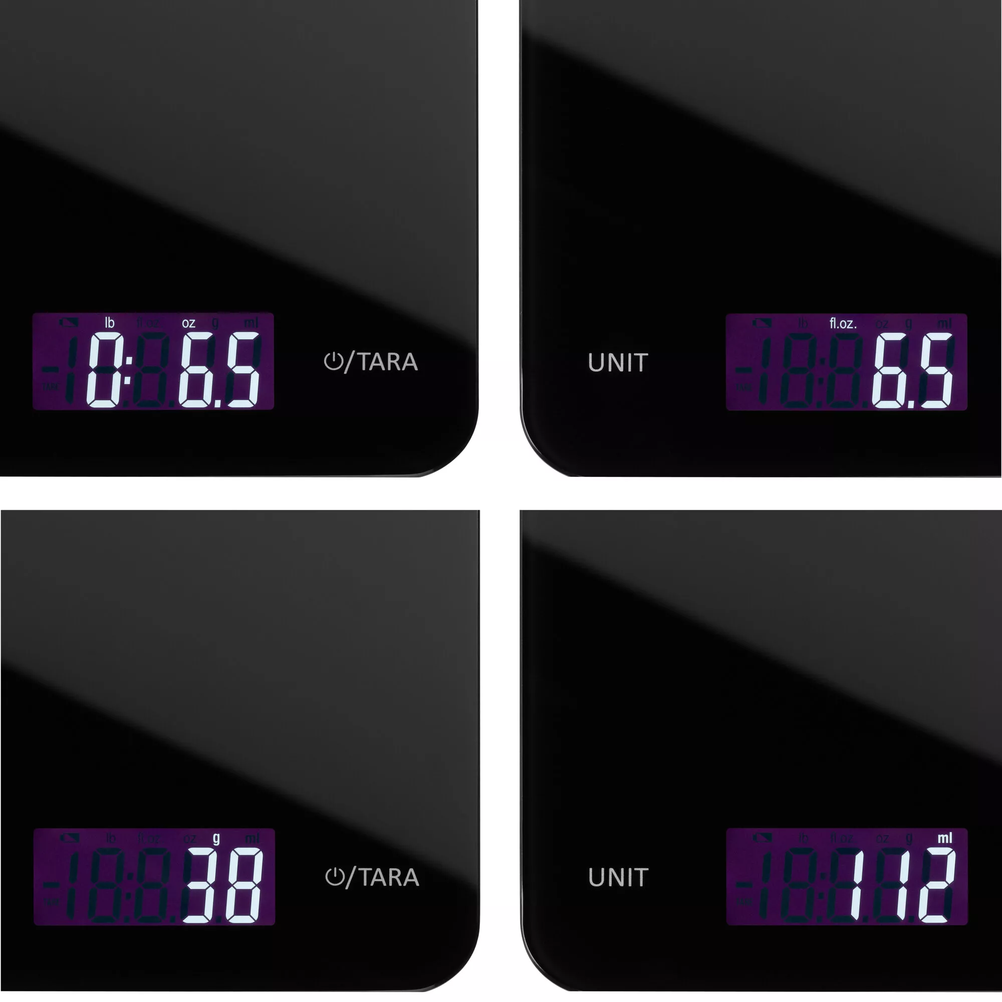 Küchenwaage, Messen/wiegen