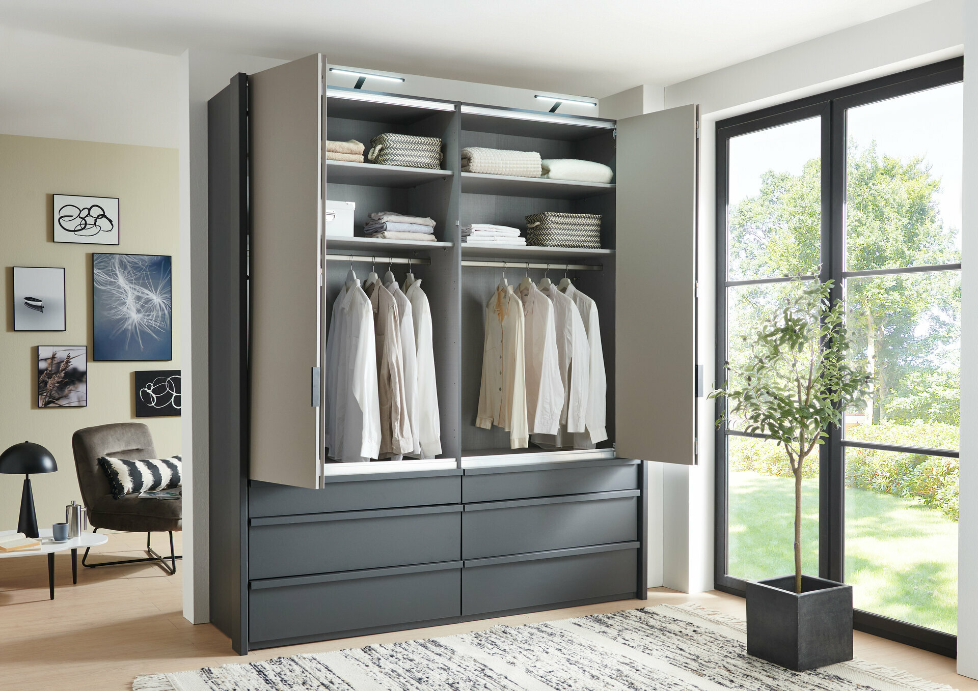 Falttürenschrank, Oxford