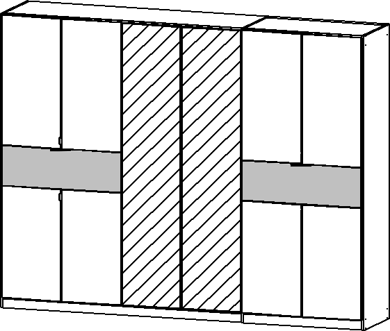 Drehtürenschrank, Ticao